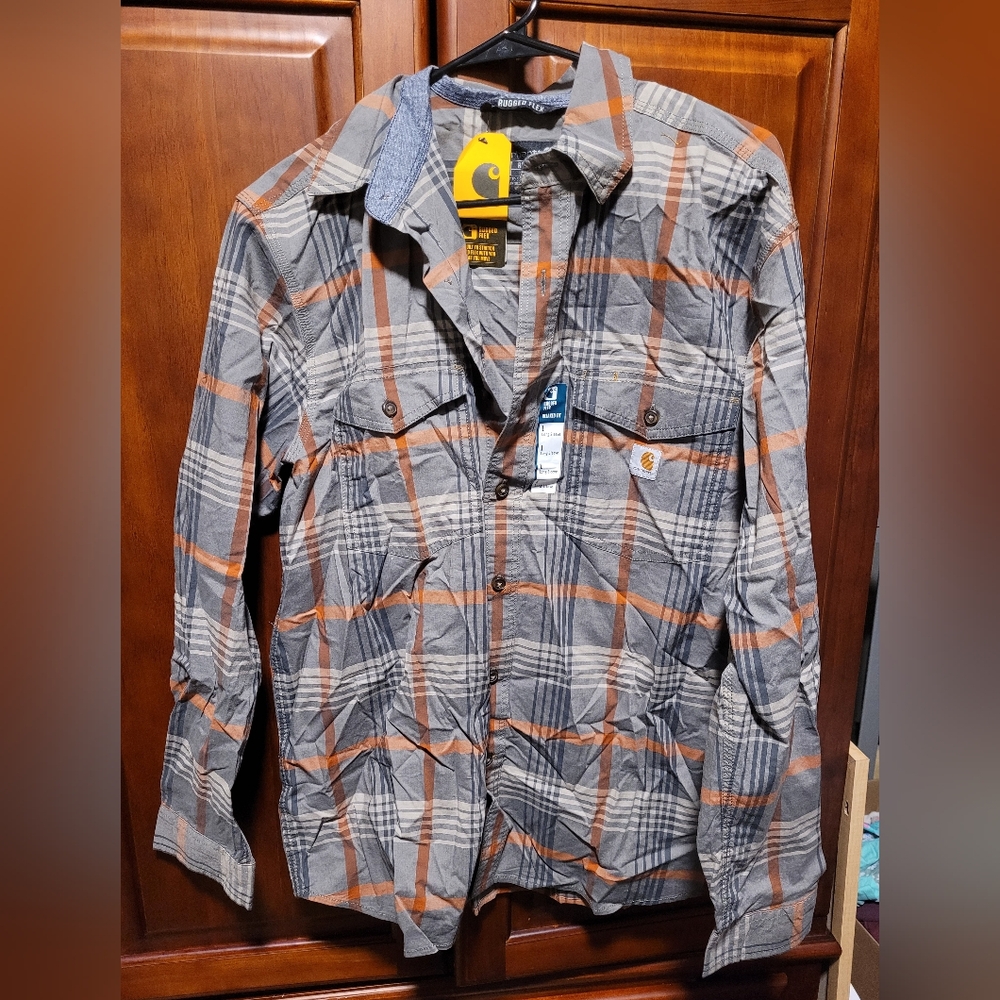 Mens Carhartt Plaid Shirt
